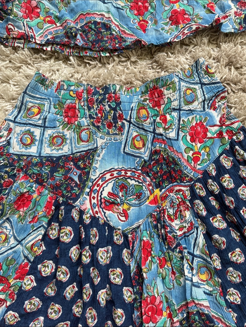 Vintage Carole Little Skirt Sz 6